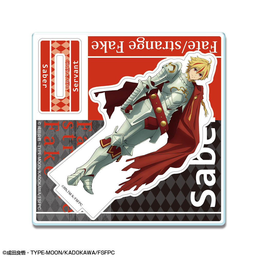 『Fate/strange Fake』 アクリルスタンドリトル デザイン02(セイバー) 画像 2 | AniSmile
