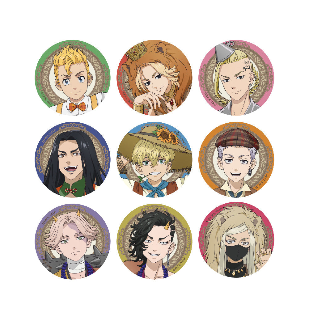童話リベンジャーズ トレーディング描き下ろし缶バッジ ヨルハナ国ver. - official product image | AniSmile