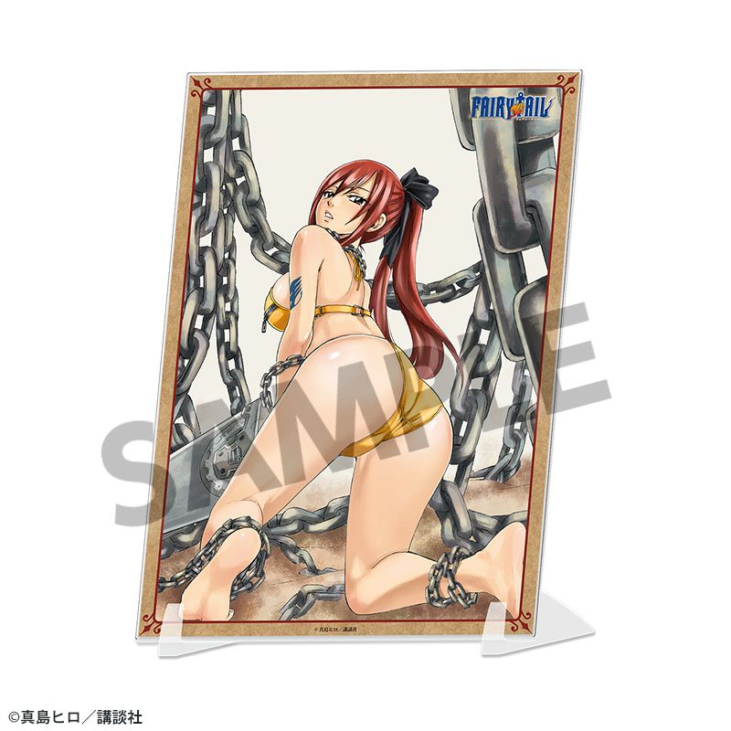 FAIRY TAIL ビジュアルアクリルプレート エルザ・スカーレット - 公式商品画像 | AniSmile