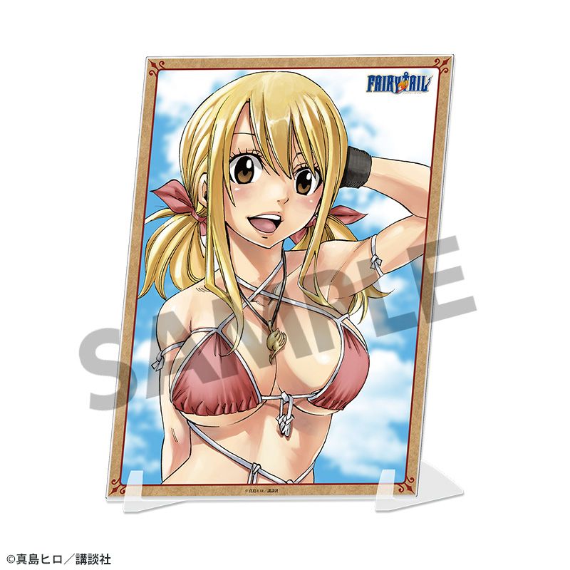 FAIRY TAIL ビジュアルアクリルプレート ルーシィ・ハートフィリア - 公式商品画像 | AniSmile