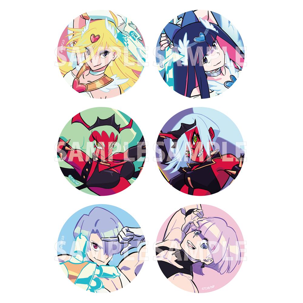 「New PANTY & STOCKING with GARTERBELT」 トレーディング缶バッジ リアル等身ver. PACK - 公式商品画像 | AniSmile