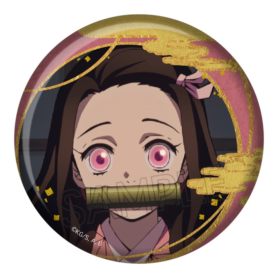 鬼滅の刃 箔押し缶バッジ Vol.2 竈門禰豆子【再販】 - 公式商品画像 | AniSmile