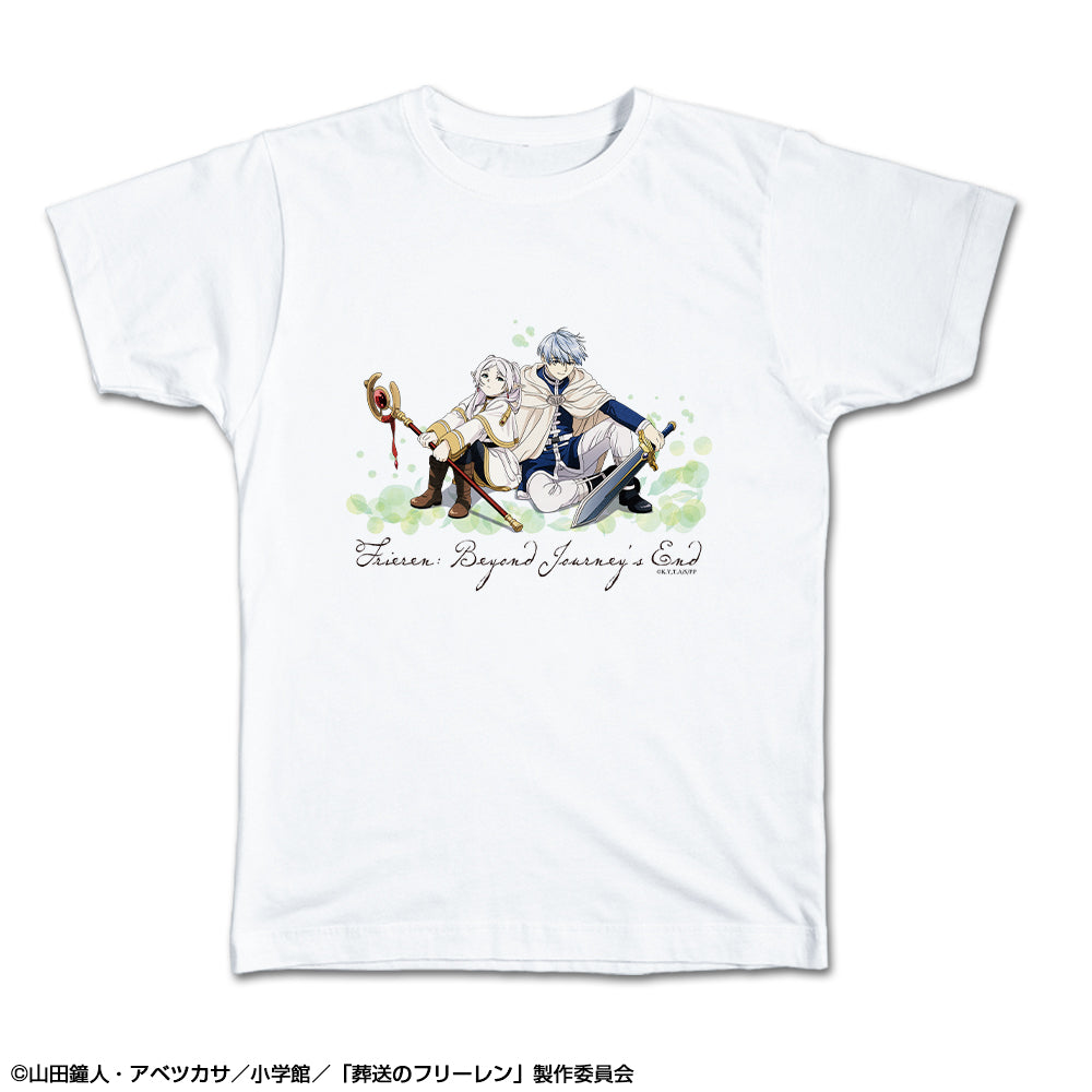 TVアニメ「葬送のフリーレン」 Tシャツ XLサイズ デザイン01(フリーレン&ヒンメル) - 公式商品画像 | AniSmile