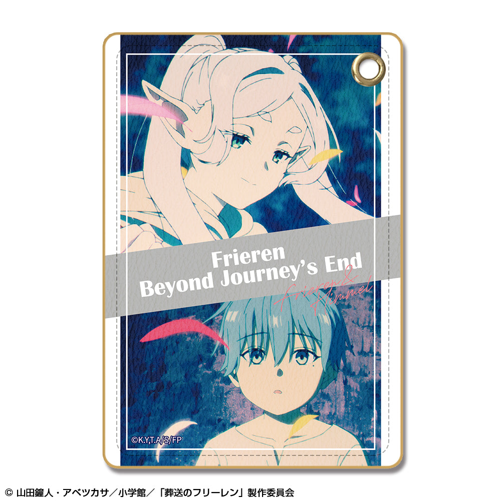 TVアニメ「葬送のフリーレン」 レザーパスケース Ver.2 デザイン08(フリーレン&ヒンメル/B) - 公式商品画像 | AniSmile