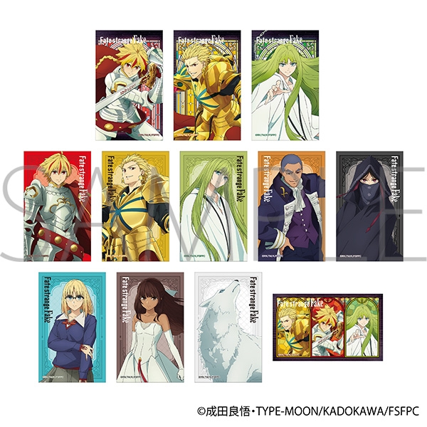 Fate/strange Fake クリアシートコレクション - 公式商品画像 | AniSmile