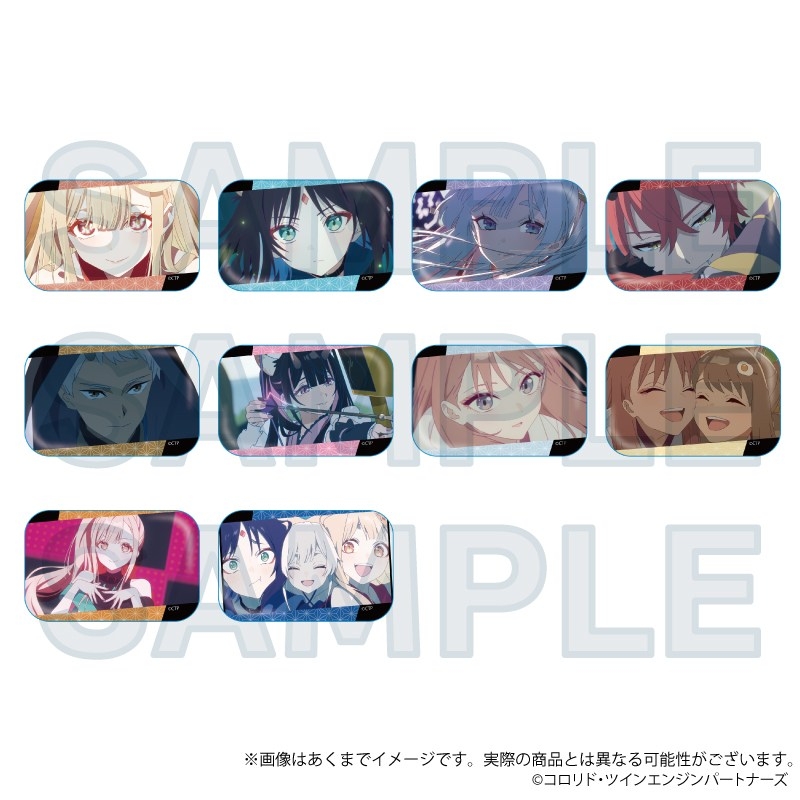 超かぐや姫! 場面写スクエア缶バッジ かぐやB 画像 2 | AniSmile