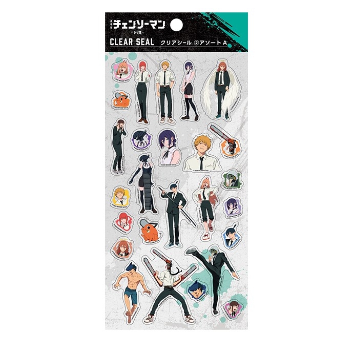 チェンソーマン レゼ篇 クリアシール 2.ソロ - 公式商品画像 | AniSmile