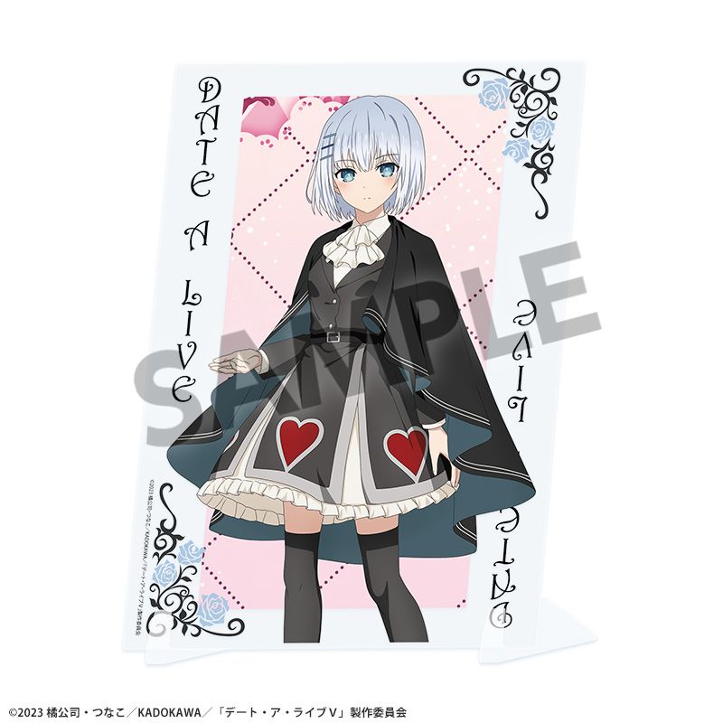 デート・ア・ライブV 描き下ろしビジュアルアクリルプレート 鳶一折紙 不思議の国のアリス ver. - 公式商品画像 | AniSmile