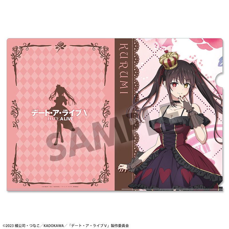 デート・ア・ライブV 描き下ろしクリアファイル 時崎狂三 不思議の国のアリス ver. - 公式商品画像 | AniSmile