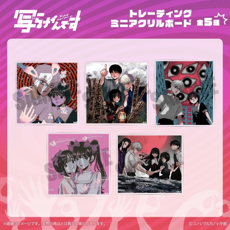 「写らナイんです」 トレーディングミニアクリルボード 単品 - 公式商品画像 | AniSmile