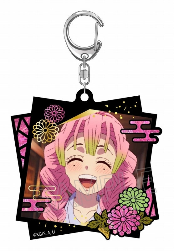 鬼滅の刃 螺鈿風シリーズ アクリルキーホルダー vol.2 甘露寺蜜璃 - 公式商品画像 | AniSmile