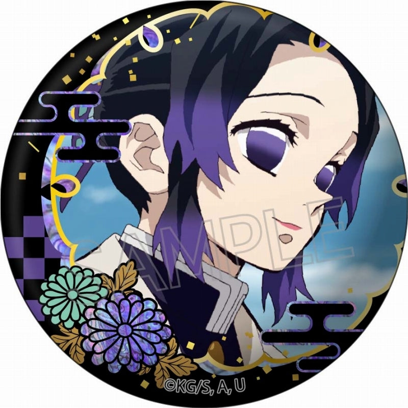 鬼滅の刃 螺鈿風シリーズ 缶バッジ vol.2 胡蝶しのぶ - 公式商品画像 | AniSmile