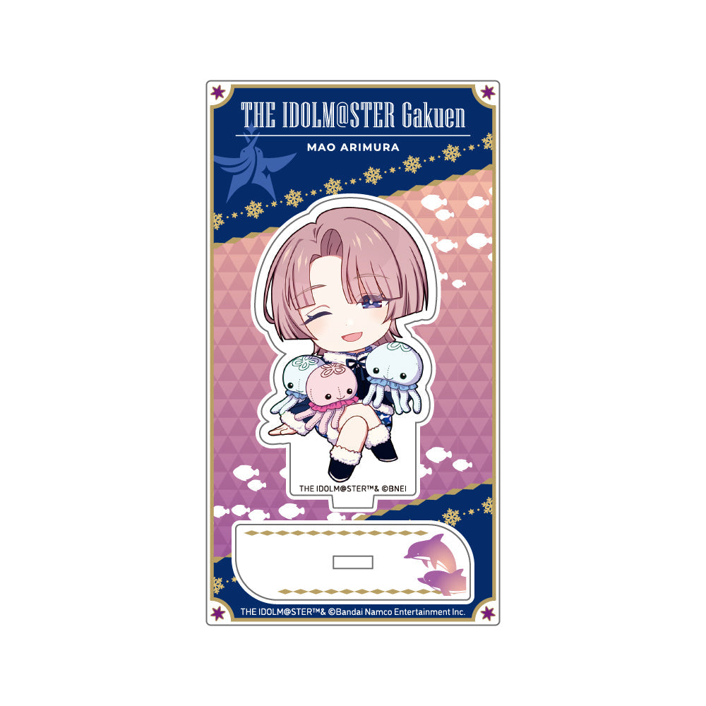 学園アイドルマスター ミニキャラアクリルスタンド_有村麻央 初星パラダイスver. - 公式商品画像 | AniSmile
