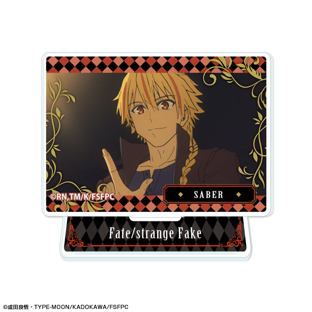 『Fate/strange Fake』 ミニアクリルスタンド デザイン05(セイバー/C) - 公式商品画像 | AniSmile