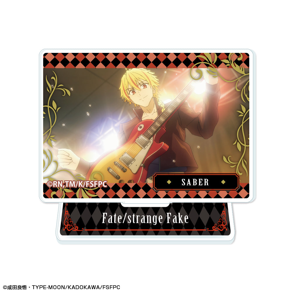 『Fate/strange Fake』 ミニアクリルスタンド デザイン04(セイバー/B) - 公式商品画像 | AniSmile