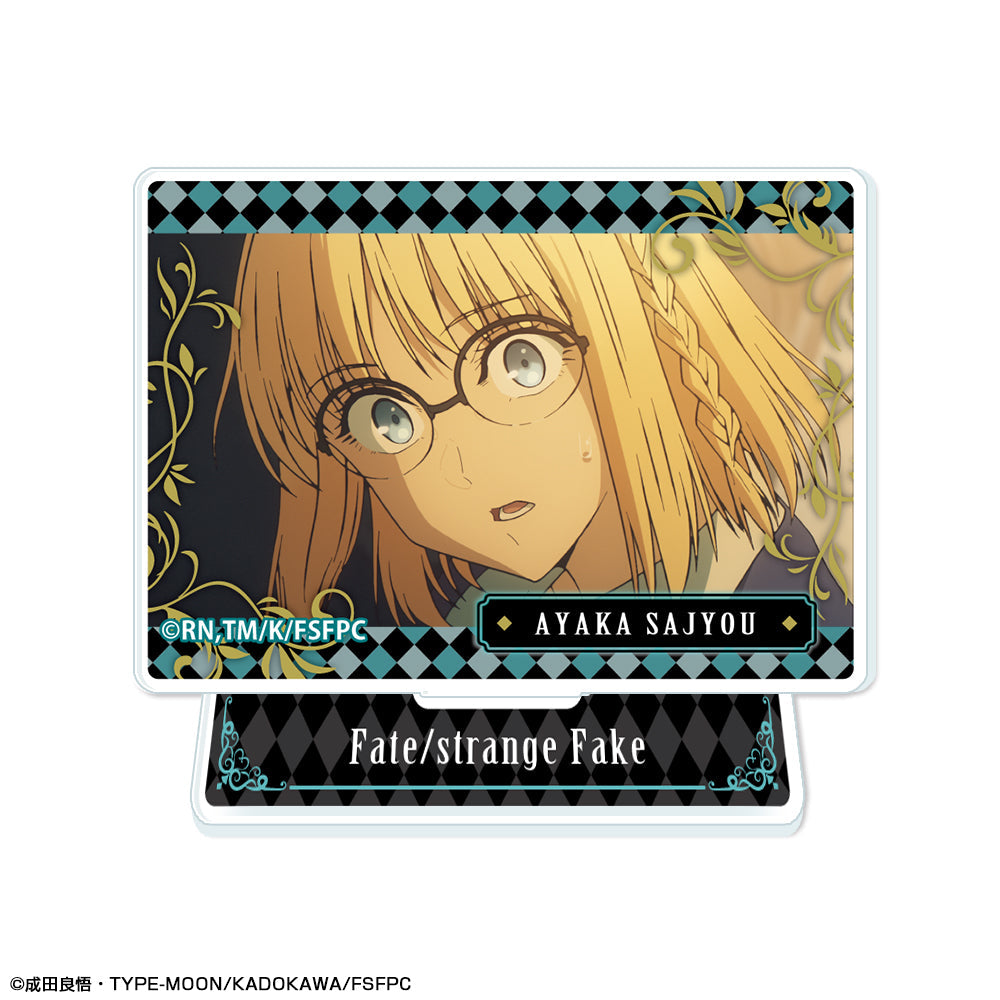 『Fate/strange Fake』 ミニアクリルスタンド デザイン02(アヤカ・サジョウ/B) - 公式商品画像 | AniSmile