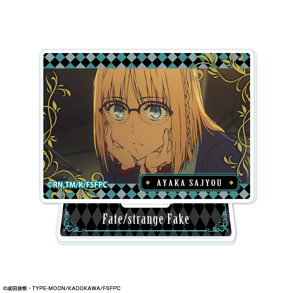 『Fate/strange Fake』 ミニアクリルスタンド デザイン01(アヤカ・サジョウ/A) - 公式商品画像 | AniSmile