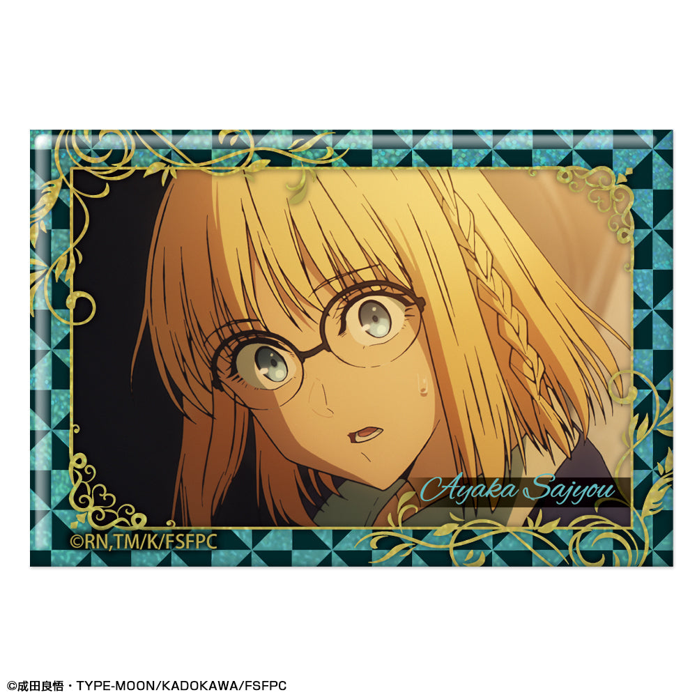 『Fate/strange Fake』 ホログラム缶バッジ デザイン02(アヤカ・サジョウ/B) - 公式商品画像 | AniSmile