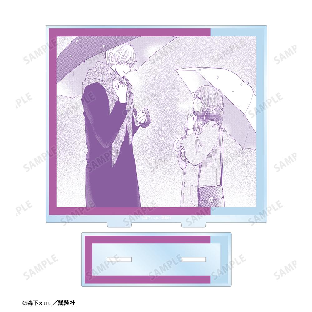 ゆびさきと恋々 糸瀬 雪&波岐 逸臣 原作コマBIGアクリルスタンド ver.A 图片 3 | AniSmile