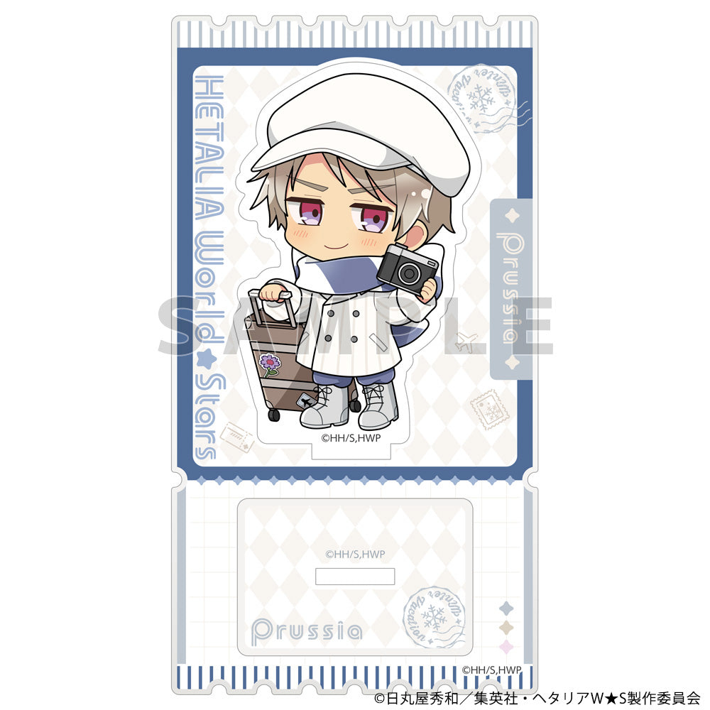ヘタリア World★Stars アクリルスタンド(プロイセン/ウィンターバケーション) - 公式商品画像 | AniSmile