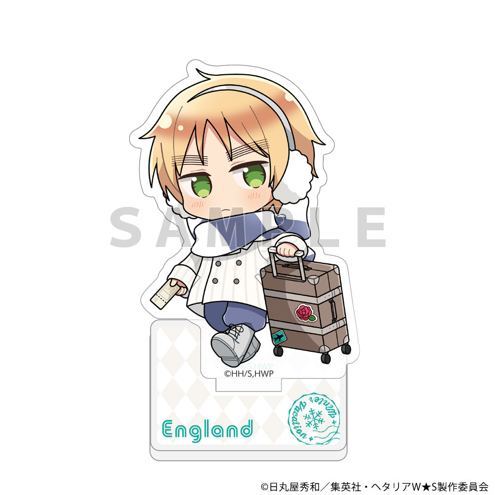 ヘタリア World★Stars アクリルスタンド(イギリス/ウィンターバケーション) 画像 2 | AniSmile