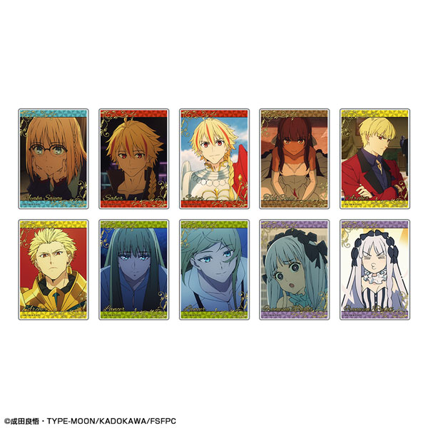 TVアニメ『Fate/strange Fake』 10個入りトレーディングアクリルカード - 公式商品画像 | AniSmile