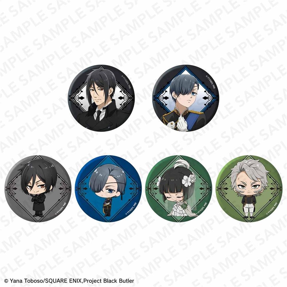 アニメ「黒執事 -緑の魔女編-」トレーディング缶バッジ PACK - 官方商品图片 | AniSmile