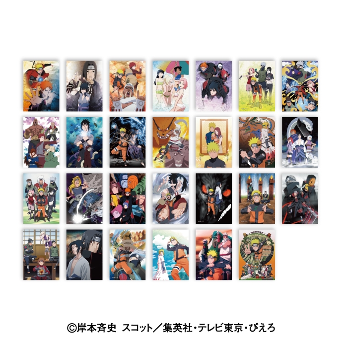 NARUTO -ナルト- 疾風伝 生ブロマイドコレクション - AniSmile