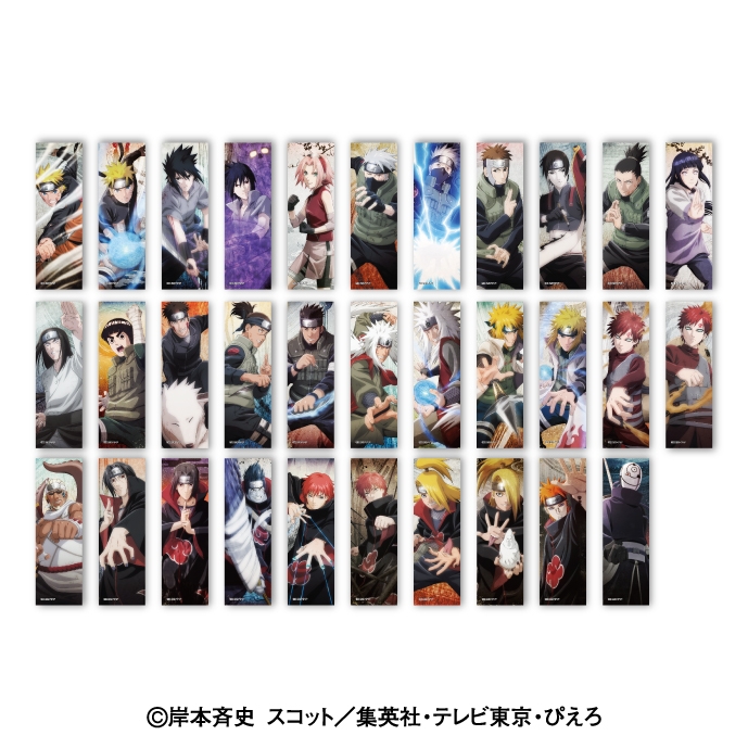 NARUTO -ナルト- 疾風伝 キャラポスミニステッカーコレクション - AniSmile