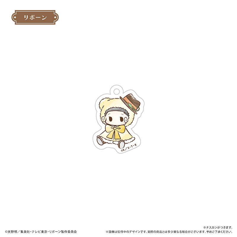 家庭教師ヒットマンREBORN! レトロちっくアクリルキーホルダー クマケープ Ver. Image 2 | AniSmile