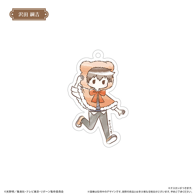 家庭教師ヒットマンREBORN! レトロちっくアクリルキーホルダー クマケープ Ver. Image 3 | AniSmile