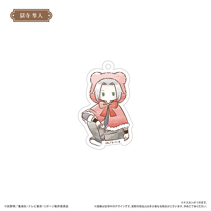 家庭教師ヒットマンREBORN! レトロちっくアクリルキーホルダー クマケープ Ver. Image 4 | AniSmile
