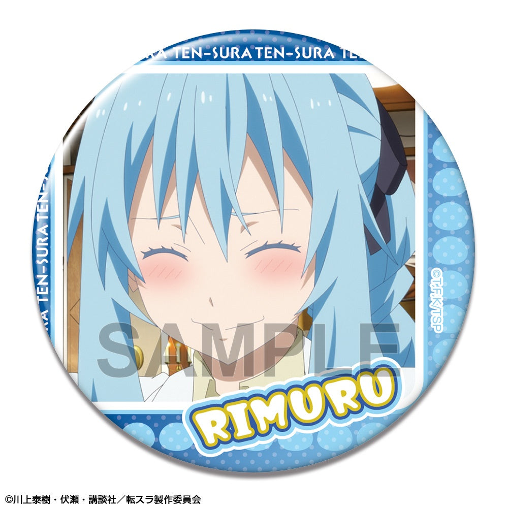 転生したらスライムだった件 缶バッジ Ver.2 デザイン06(リムル/F) - official product image | AniSmile