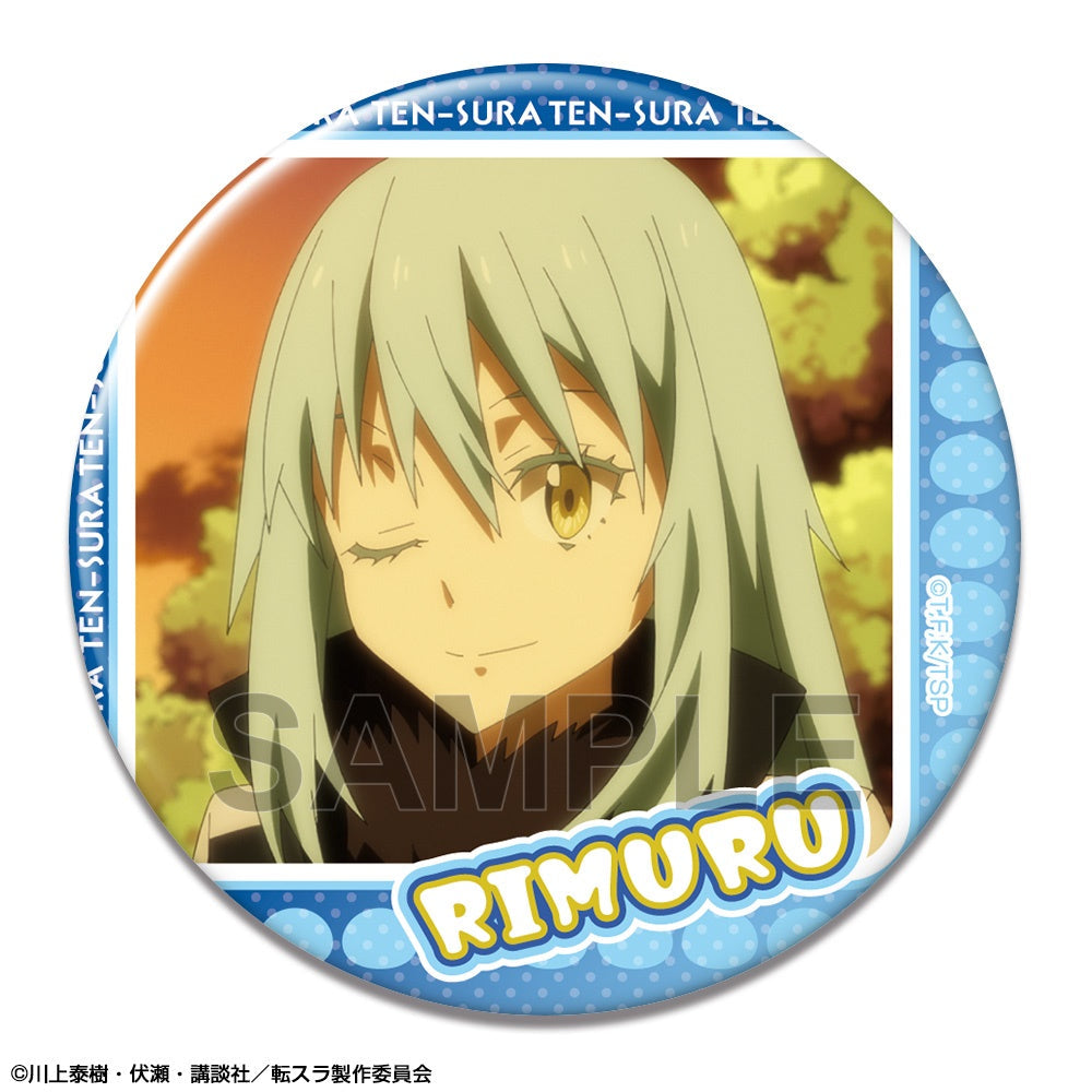 転生したらスライムだった件 缶バッジ Ver.2 デザイン05(リムル/E) - official product image | AniSmile
