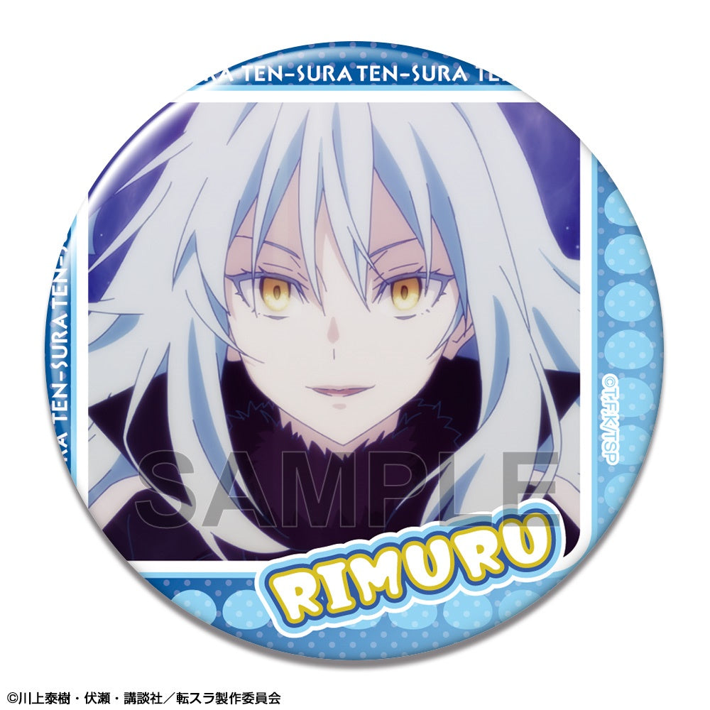 転生したらスライムだった件 缶バッジ Ver.2 デザイン03(リムル/C) - official product image | AniSmile