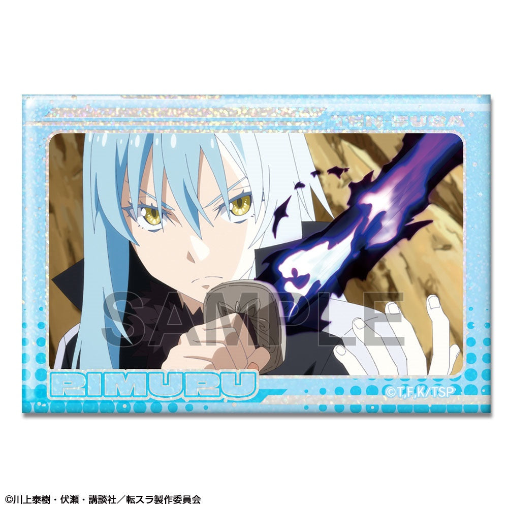 転生したらスライムだった件 ホログラム缶バッジ Ver.2 デザイン05(リムル/E) - AniSmile