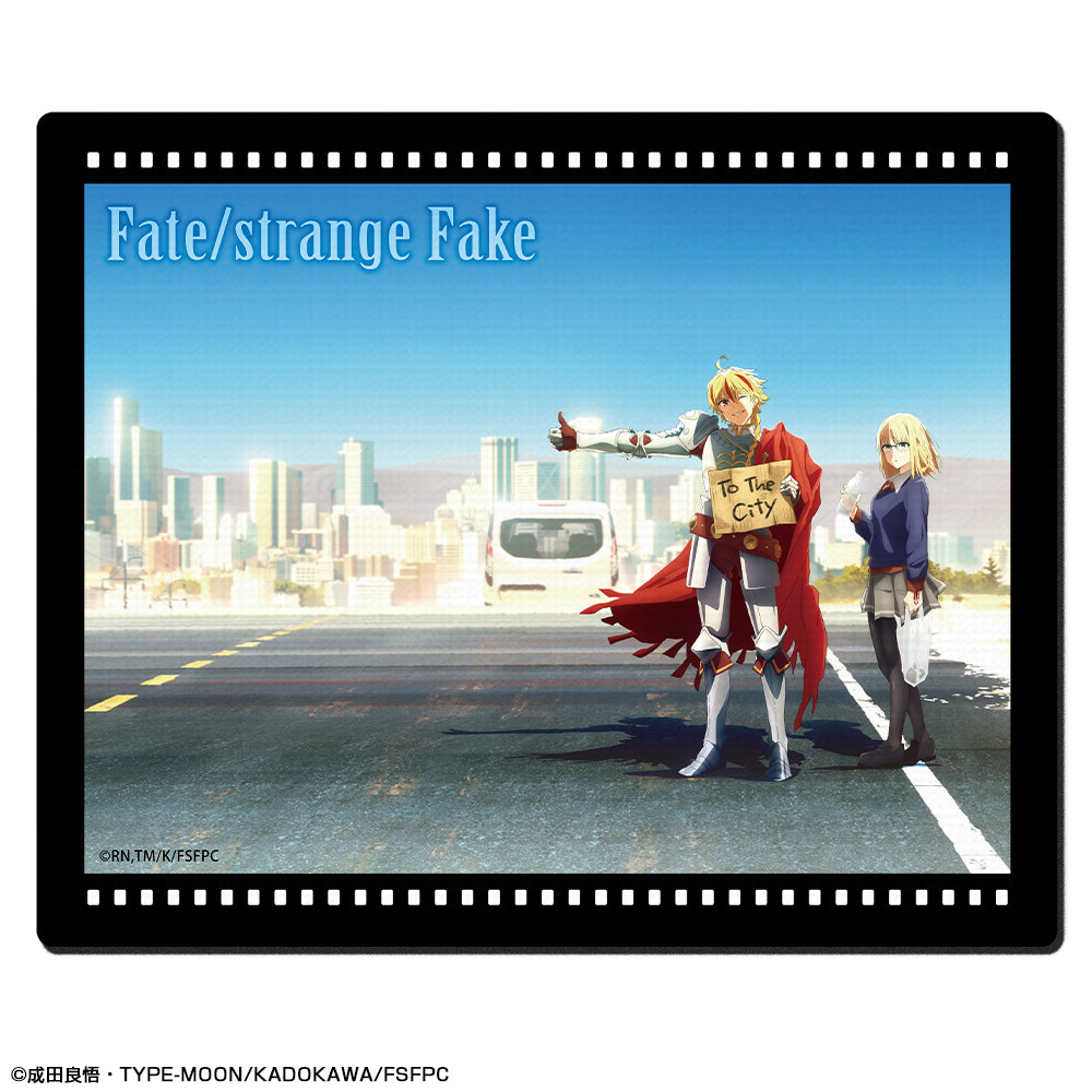 『Fate/strange Fake』 ラバーマウスパッド デザイン10(アヤカ・サジョウ&セイバー/B) - 公式商品画像 | AniSmile