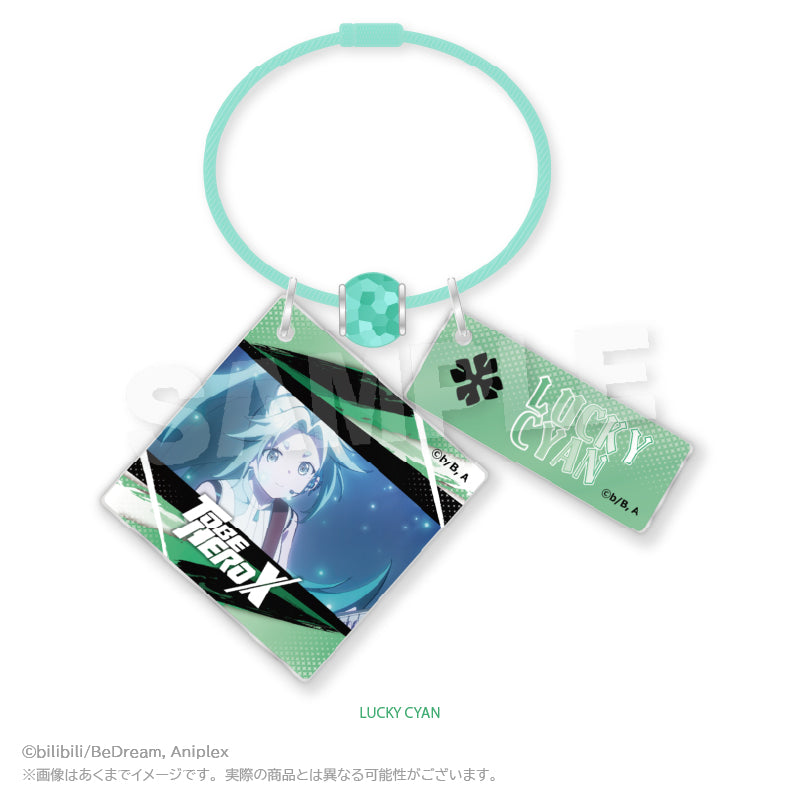 TO BE HERO X ワイヤーキーホルダー LUCKY CYAN - 公式商品画像 | AniSmile