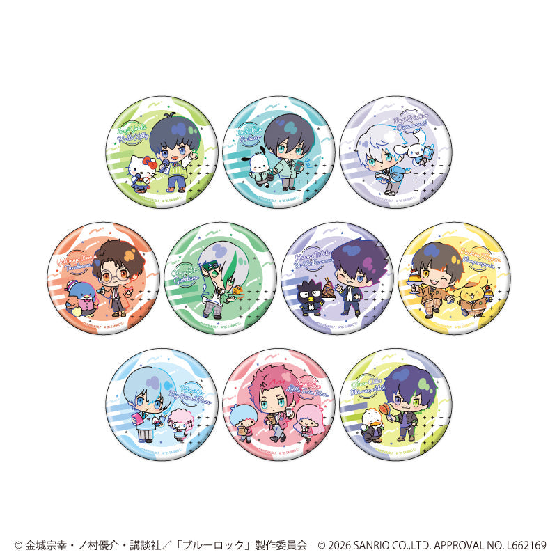 缶バッジ「TVアニメ『ブルーロック』×サンリオキャラクターズ」03/ブラインド(全10種)(コラボイラスト) - 公式商品画像 | AniSmile