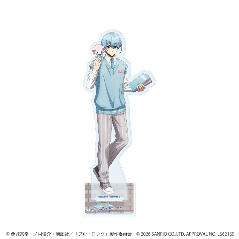 アクリルスタンド「TVアニメ『ブルーロック』×サンリオキャラクターズ」36/氷織 羊×マイスウィートピアノ(コラボイラスト) - 公式商品画像 | AniSmile