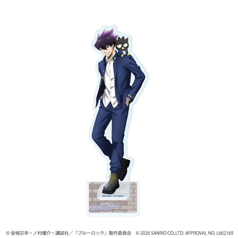 アクリルスタンド「TVアニメ『ブルーロック』×サンリオキャラクターズ」34/烏 旅人×バッドばつ丸(コラボイラスト) - 公式商品画像 | AniSmile