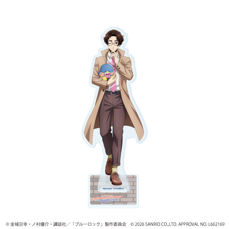アクリルスタンド「TVアニメ『ブルーロック』×サンリオキャラクターズ」32/雪宮 剣優×タキシードサム(コラボイラスト) - 公式商品画像 | AniSmile