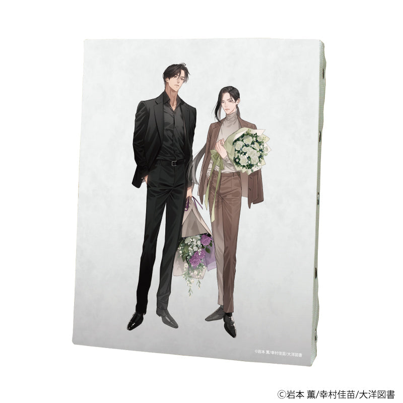 キャンバスボード「αの花嫁 共鳴恋情」「Ωの花燭 共鳴恋情」01/孔王李里耶&燕城路旺(描き下ろしイラスト) - 公式商品画像 | AniSmile