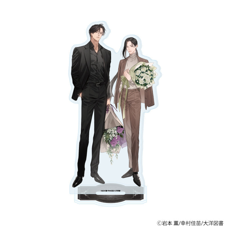 アクリルスタンド「αの花嫁 共鳴恋情」「Ωの花燭 共鳴恋情」01/孔王李里耶&燕城路旺(描き下ろしイラスト) - 公式商品画像 | AniSmile