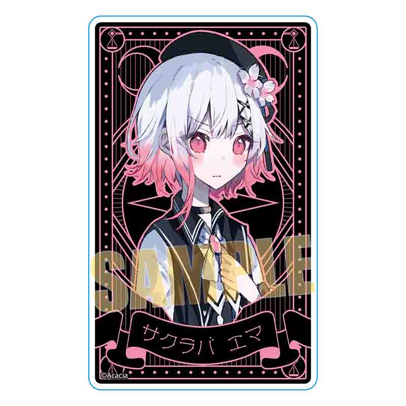 アクリルカード 魔法少女ノ魔女裁判/桜羽エマ - 公式商品画像 | AniSmile