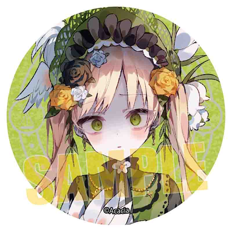 グリッター缶バッジ 魔法少女ノ魔女裁判/遠野ハンナ - 公式商品画像 | AniSmile