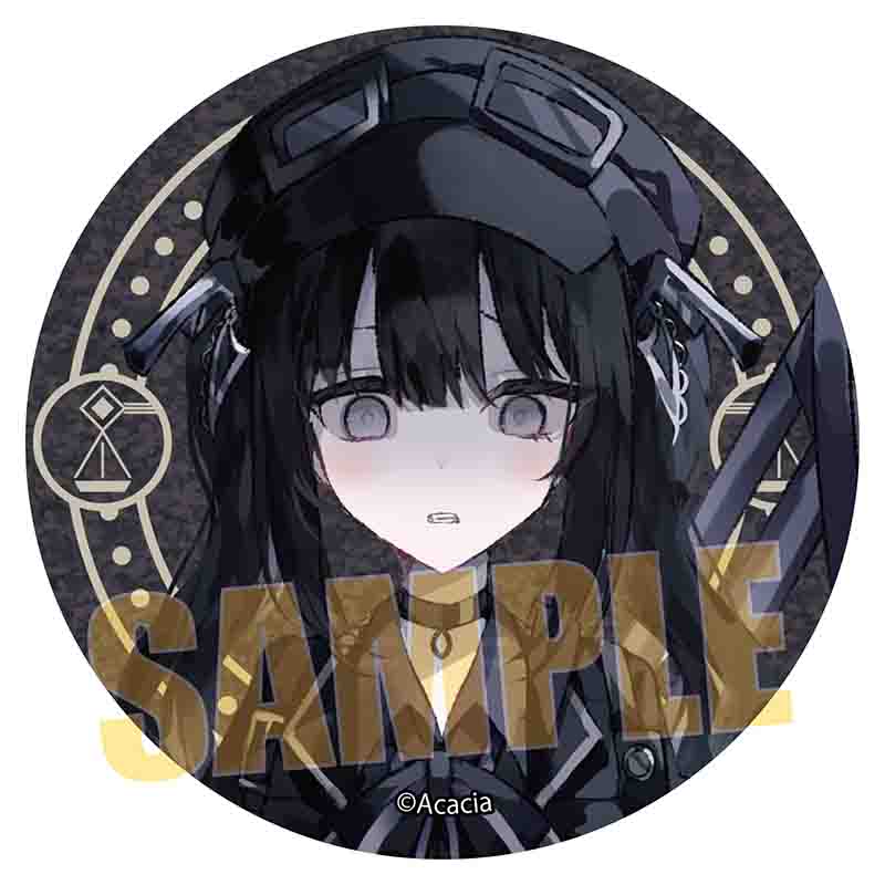 グリッター缶バッジ 魔法少女ノ魔女裁判/黒部ナノカ - 公式商品画像 | AniSmile