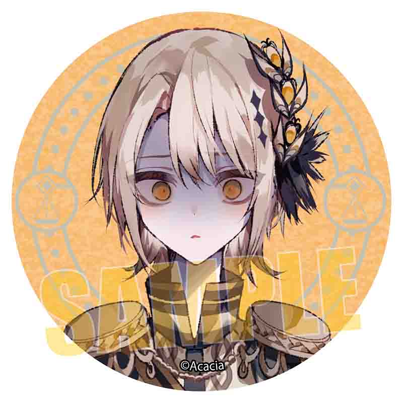 グリッター缶バッジ 魔法少女ノ魔女裁判/蓮見レイア - 公式商品画像 | AniSmile