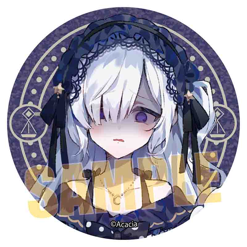 グリッター缶バッジ 魔法少女ノ魔女裁判/夏目アンアン - 公式商品画像 | AniSmile