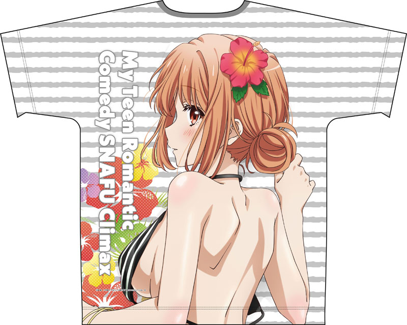 やはり俺の青春ラブコメはまちがっている。完 【描き下ろし】フルグラフィックTシャツL 由比ヶ浜母(水着) 画像 2 | AniSmile